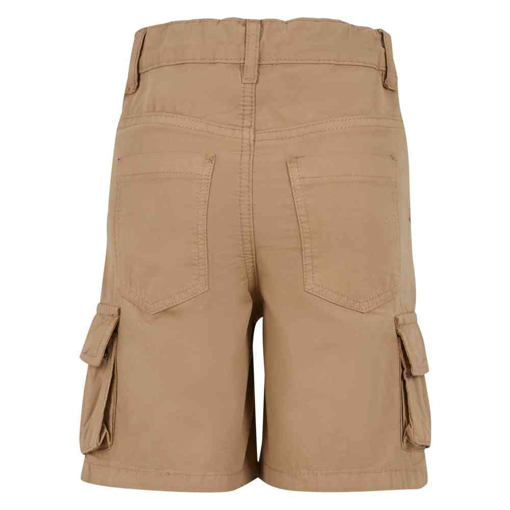 Urban Classics - Knee Pleat Short cargo pour enfants - Beige